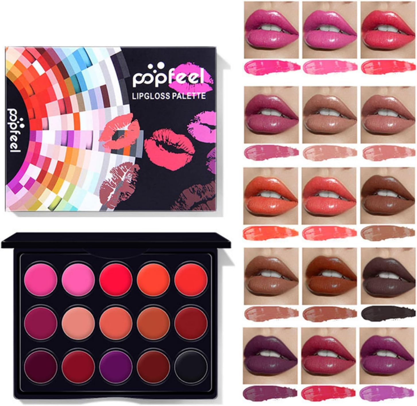 Kit de Maquillage Fantaisie 28 Pcs Pour Un Look Éblouissant – Image 5