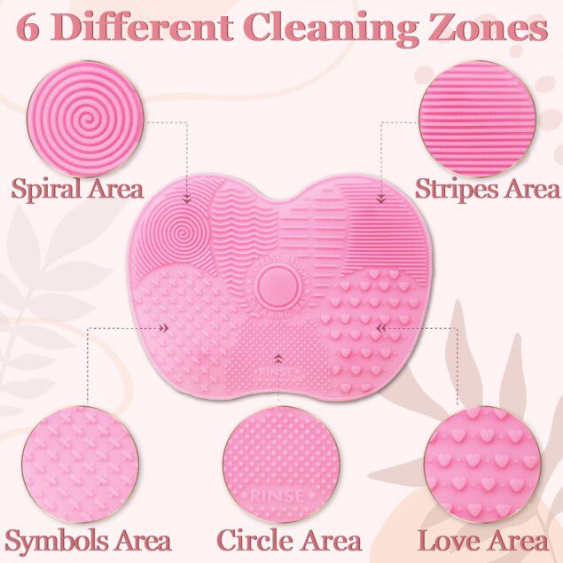 Tapis de nettoyage en silicone : 3 pièces essentielles pour maquilleurs soucieux de propreté