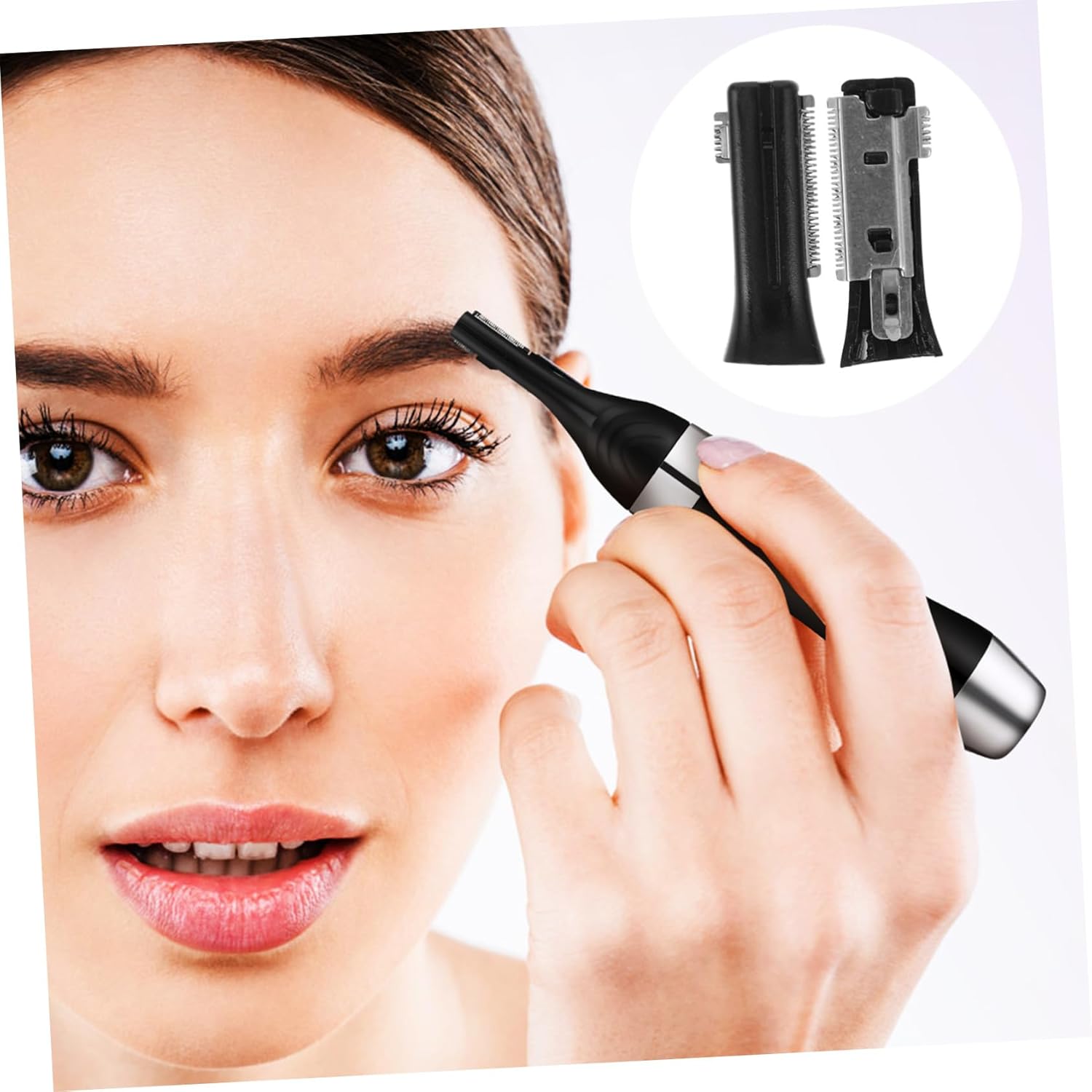 Accessoires de coupe des sourcils : 10 pièces en acier inoxydable pour une épilation précise et élégante – Image 6