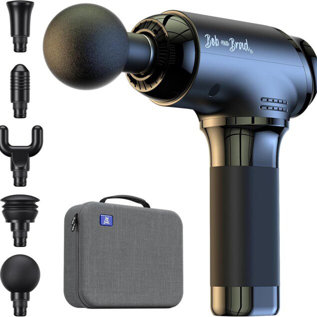 Pistolet de Massage Ultra Silencieux pour Récupération  
Puissance 4000mAh et Amplitude de 10mm