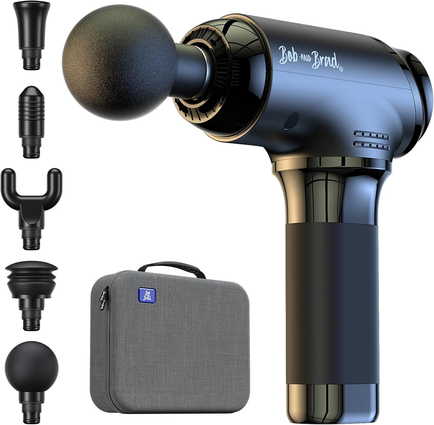Pistolet de Massage Ultra Silencieux pour Récupération  
Puissance 4000mAh et Amplitude de 10mm