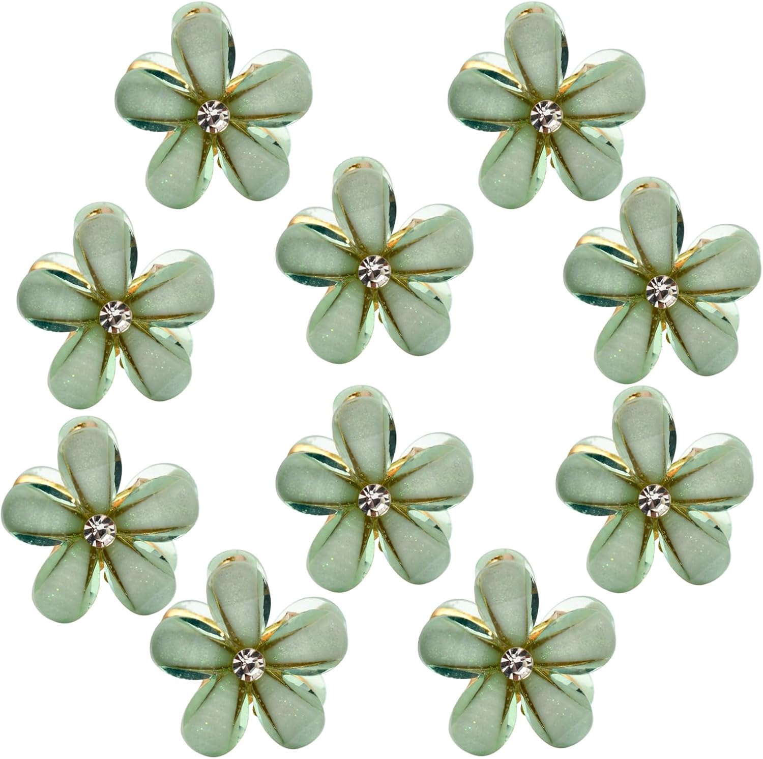Mini pinces à cheveux en forme de fleur : un accessoire élégant pour filles et femmes, idéal pour le quotidien et les occasions festives