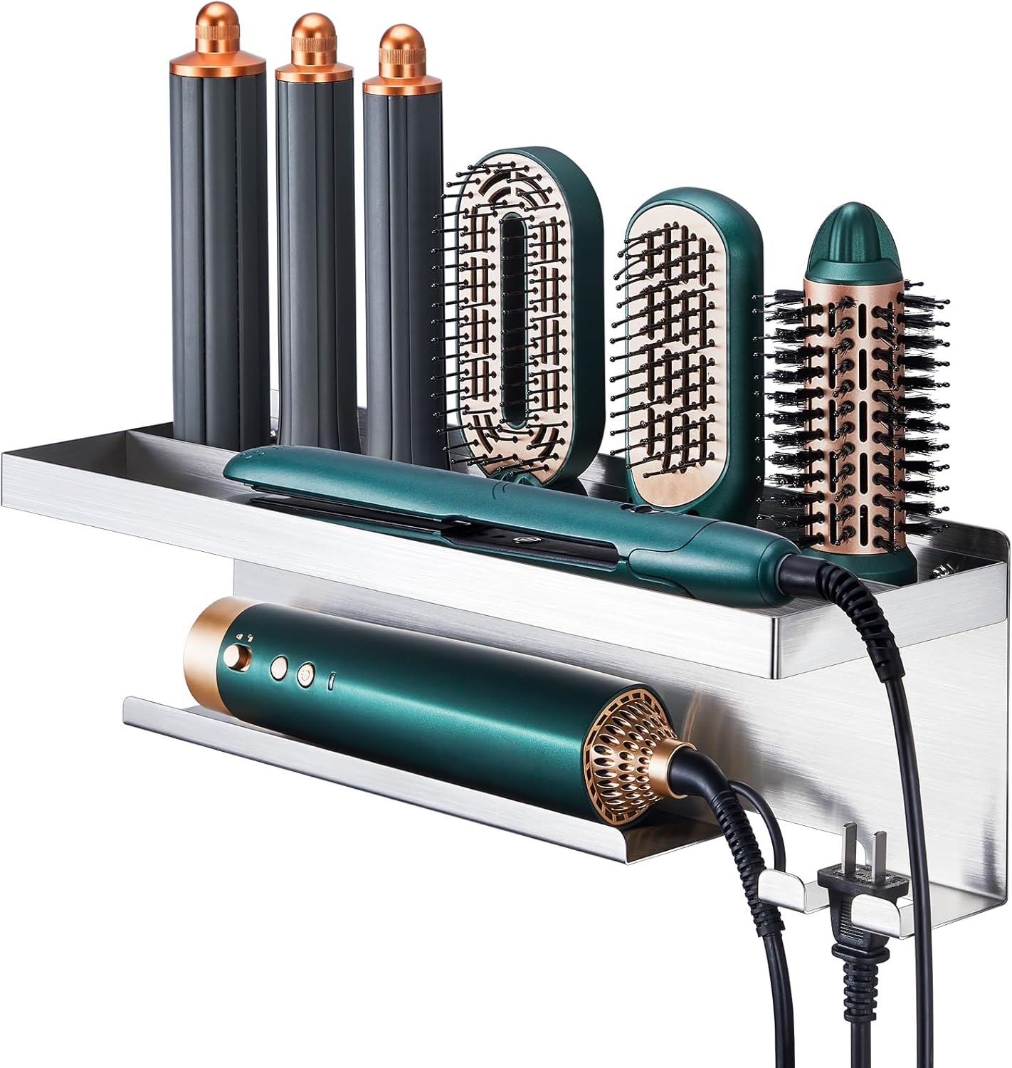 Support sèche-cheveux mural : organise votre salle de bain pour les passionnés de coiffure