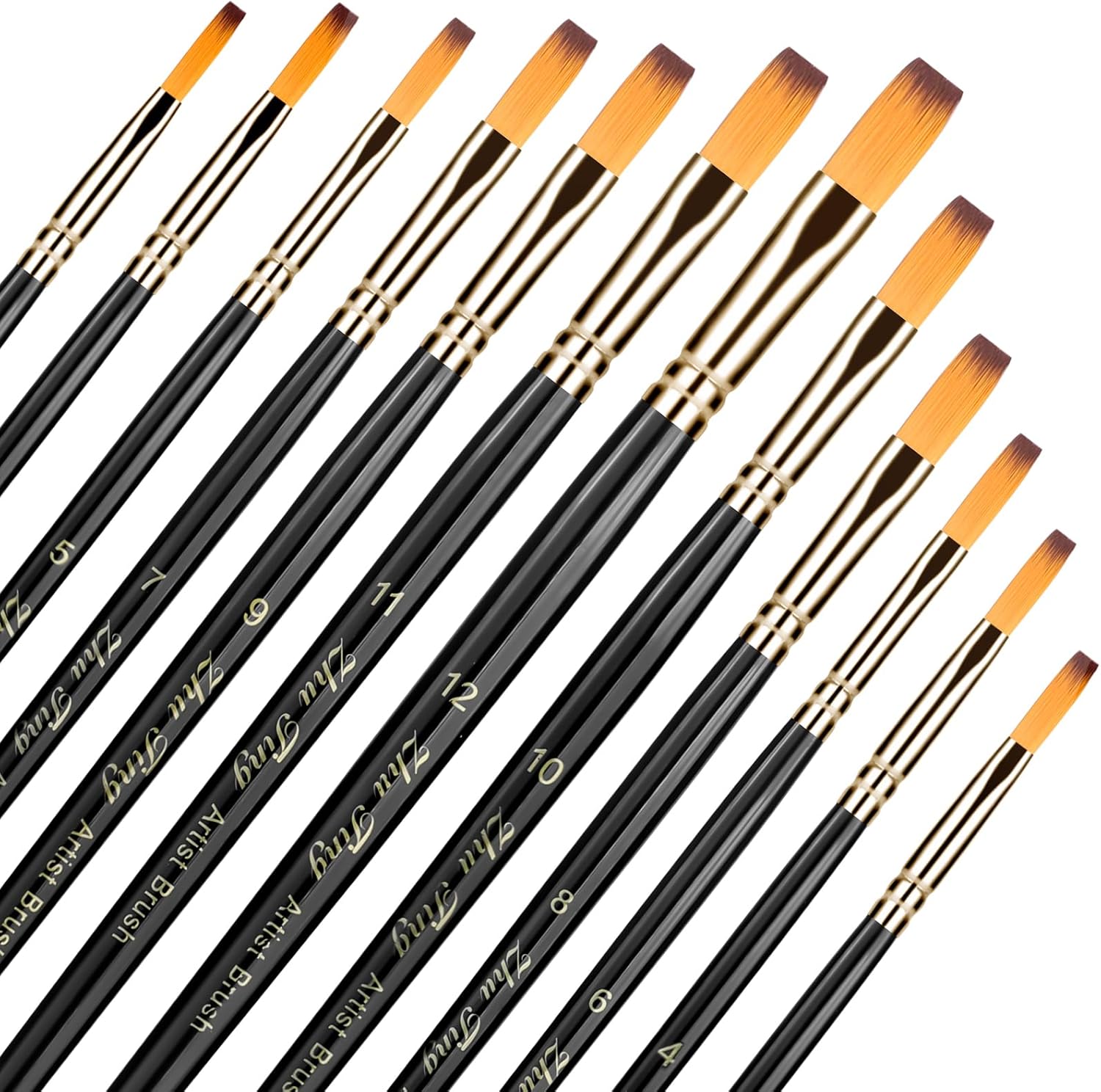 Pinceaux acryliques : set de 12 pinceaux de qualité pour artistes et amateurs Découvrez notre ensemble de 12 pinceaux acryliques, spécialement conçus pour les artistes et les passionnés de peinture, qu'ils soient adultes ou enfants. Grâce à leurs poils en nylon et synthétiques, ces pinceaux offrent une excellente précision et une grande polyvalence pour toutes vos créations, qu'il s'agisse de peinture acrylique, aquarelle ou à l'huile. Libérez votre créativité avec cet outil essentiel qui facilite l'application des couleurs et garantit des résultats époustouflants !