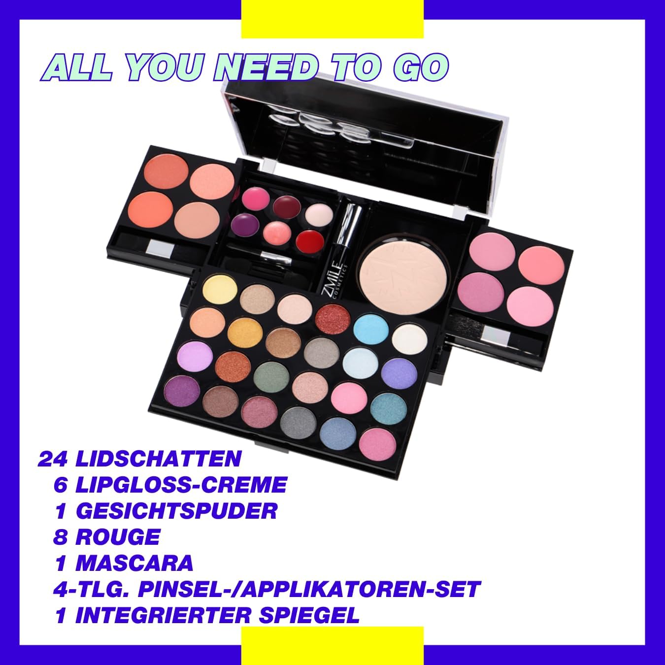 Palette de maquillage véganes 'All You Need To Go' : l'essentiel pour un look impeccable et naturel – Image 3