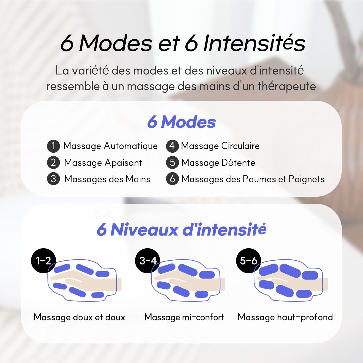 Appareil de massage pour les mains : soulagement de l'arthrite avec chaleur et refroidissement – Image 5