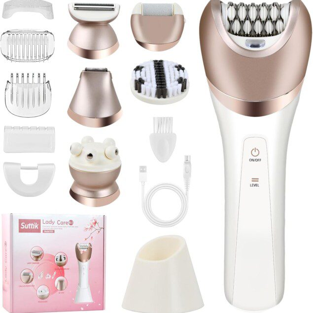 Rasoir Électrique Focenat 6 en 1 pour Femmes - Douceur et Précision