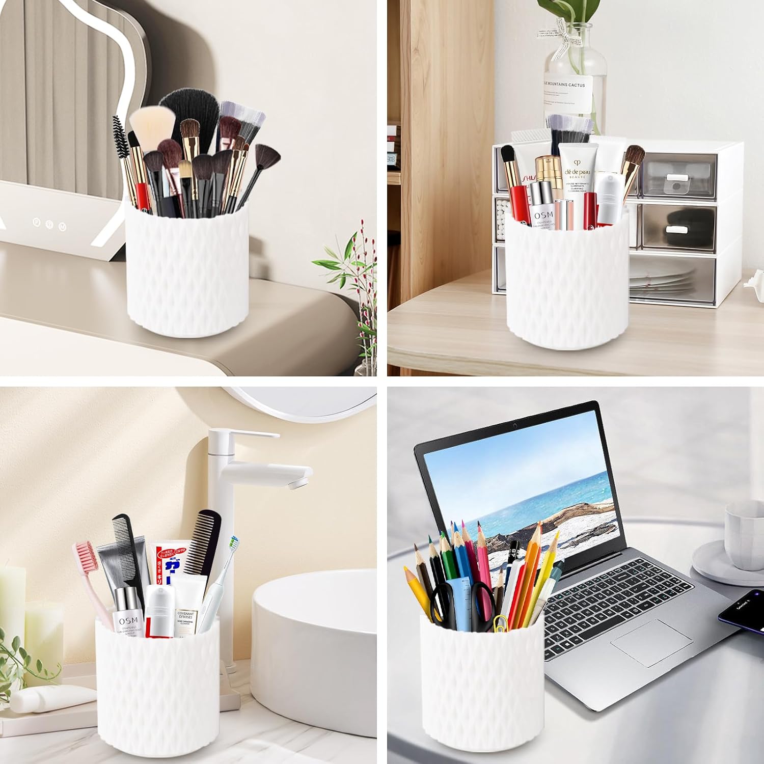 Organisateur de maquillage 360° : rangement élégant pour les passionnées de beauté – Image 7
