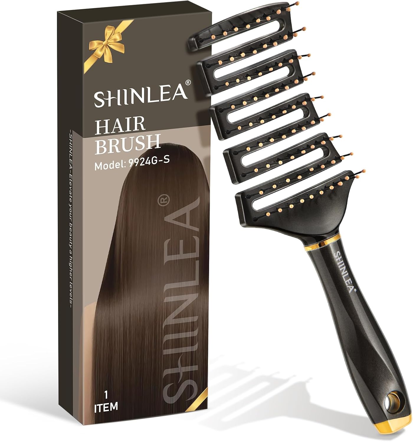 Brosse démêlante incurvée pour coiffeurs : un outil professionnel pour un séchage rapide et un massage doux