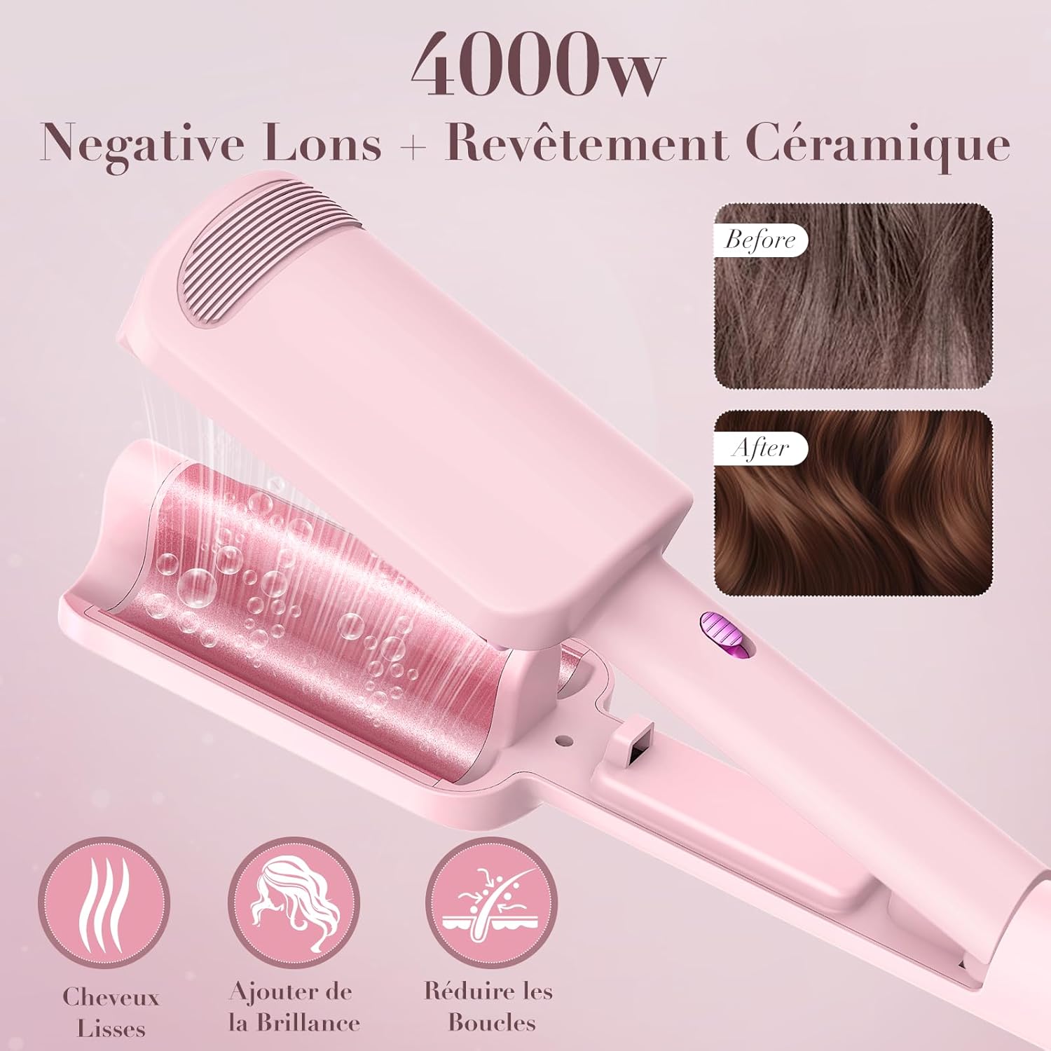 Fer à friser pour cheveux longs et courts : des boucles parfaites en toute simplicité – Image 3