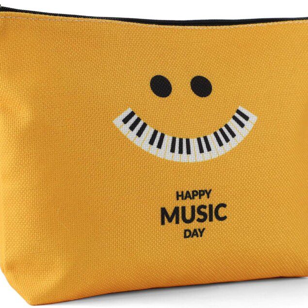 Pochette maquillage musicale : la trousse de toilette idéale pour les amateurs de musique lors de festivals et anniversaires