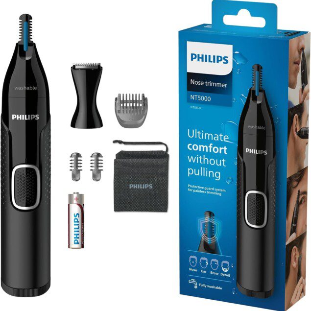 Tondeuse Précise pour Nez et Oreilles Étanche
