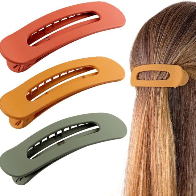 3 pièces de barrettes à cheveux pour femmes : élégance et maintien antidérapant pour un style chic