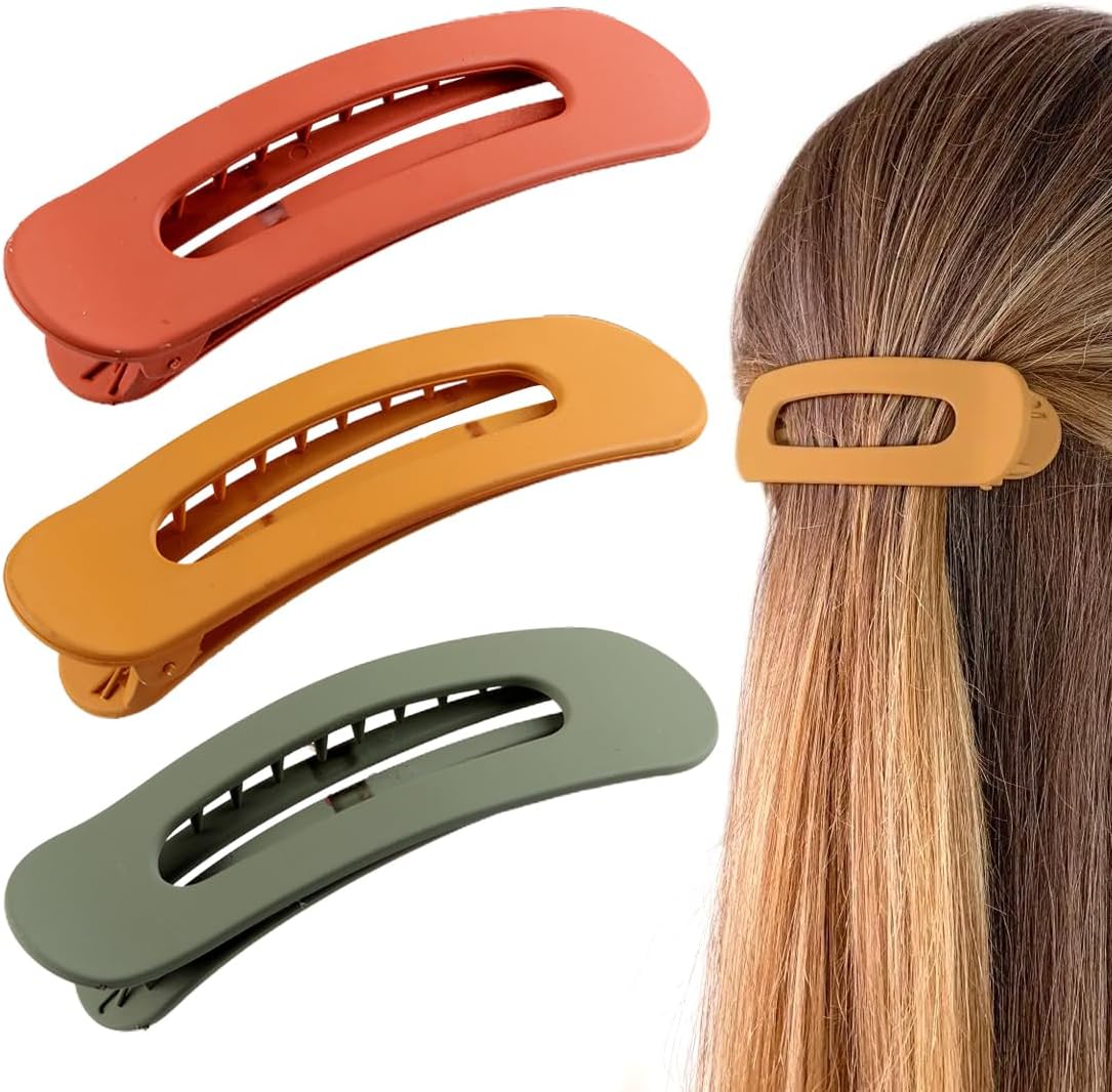 3 pièces de barrettes à cheveux pour femmes : élégance et maintien antidérapant pour un style chic
