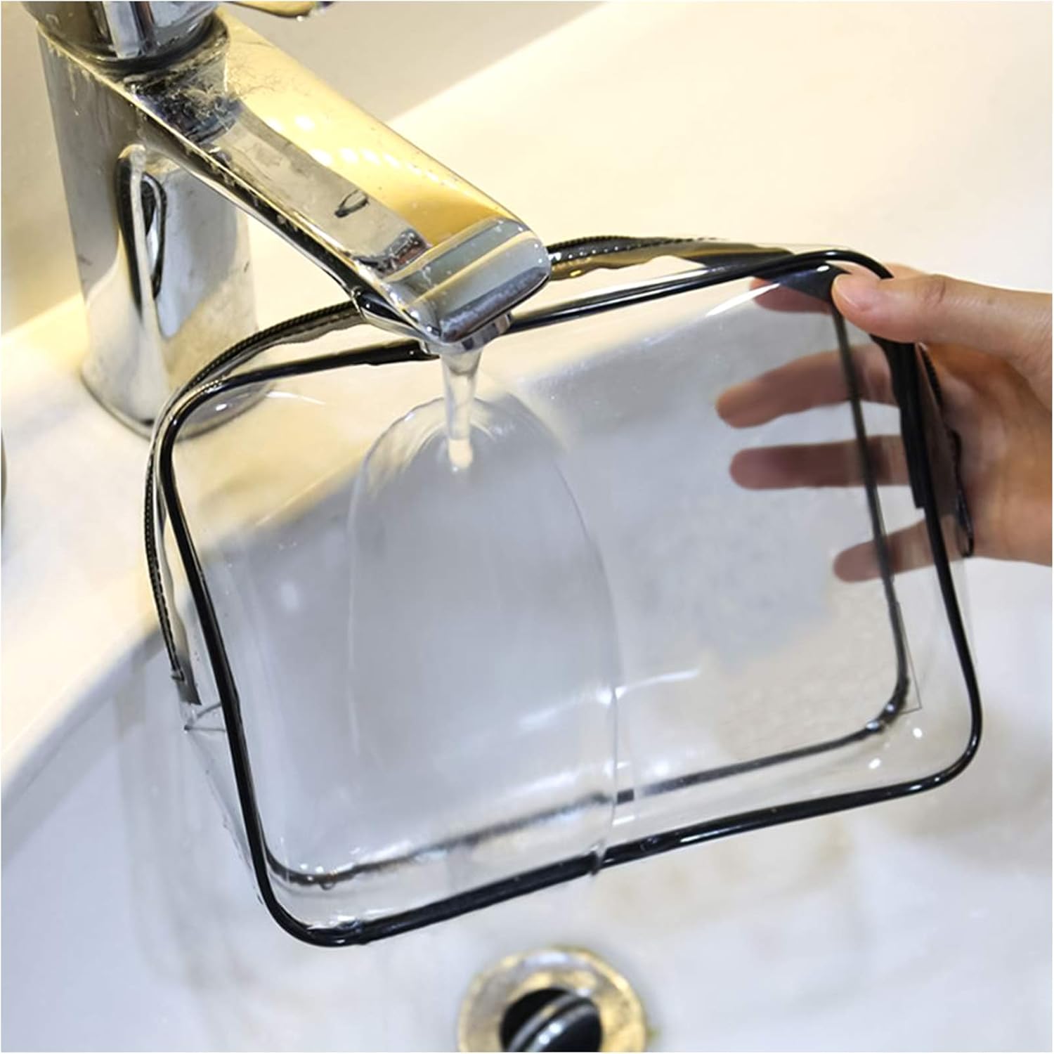 Trousse de toilette transparente : l'organisateur idéal pour hommes, femmes et enfants en voyage – Image 5