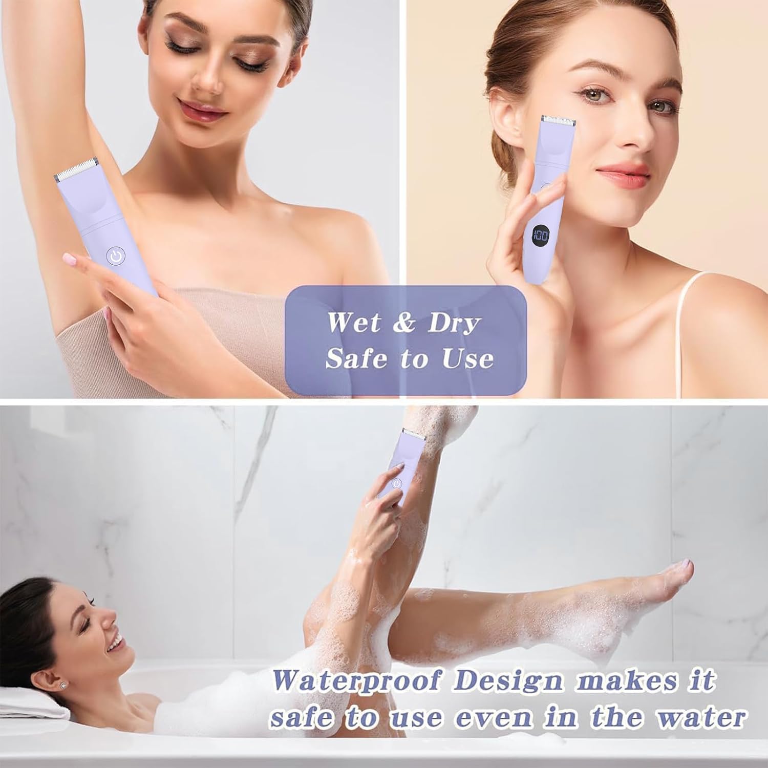 Rasoir Électrique XkuiHF 3 en 1 pour Femme - Douceur et Précision – Image 7