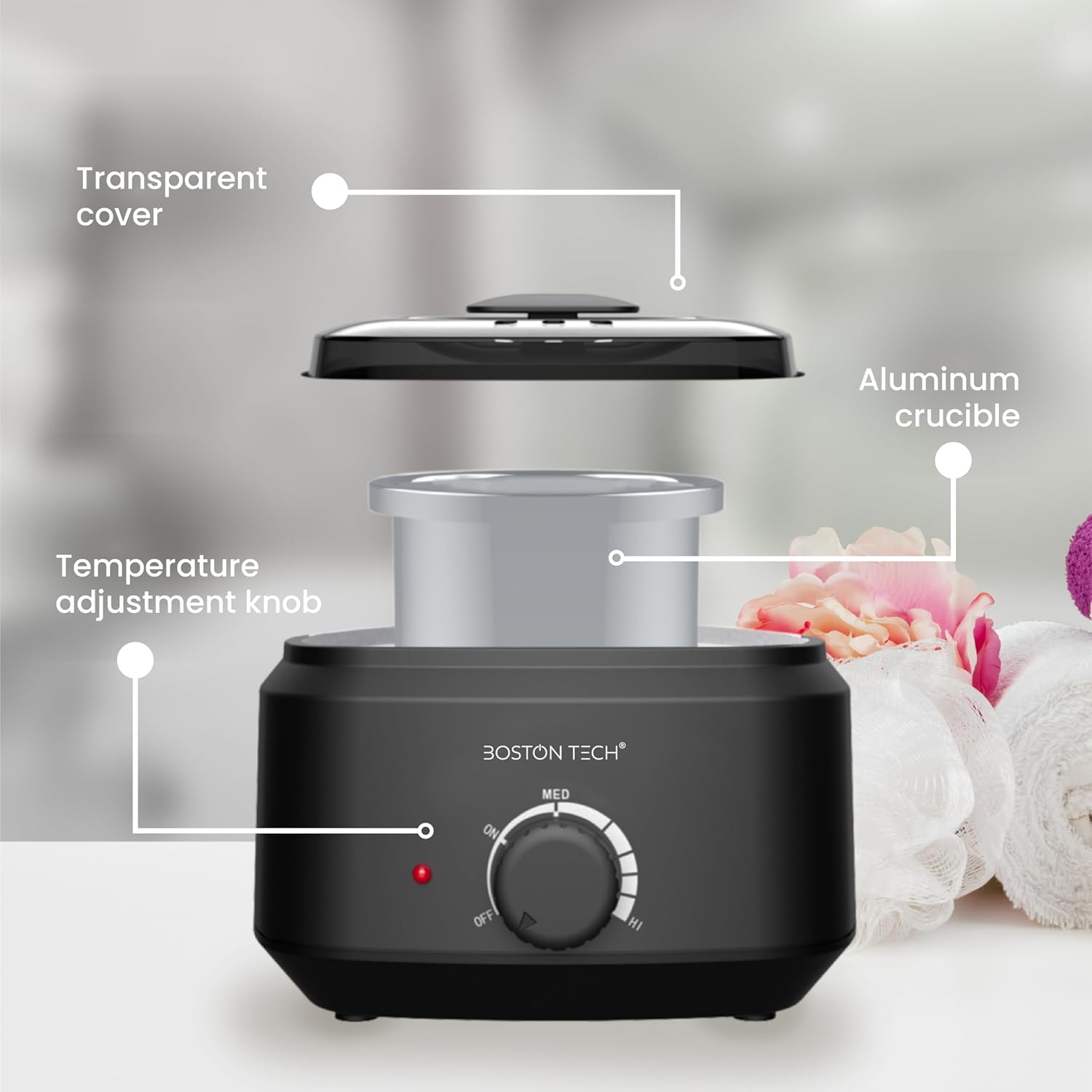 Chauffe-cire électrique professionnel 500 ml : la solution rapide et sûre pour une épilation parfaite du visage et du corps – Image 3