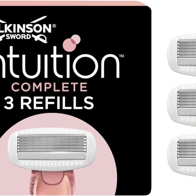 Rasoir Wilkinson Sword Intuition : Recharges pour Femmes - 3 Lames   Protection de la Peau et Confort Optimal pour Votre Routine