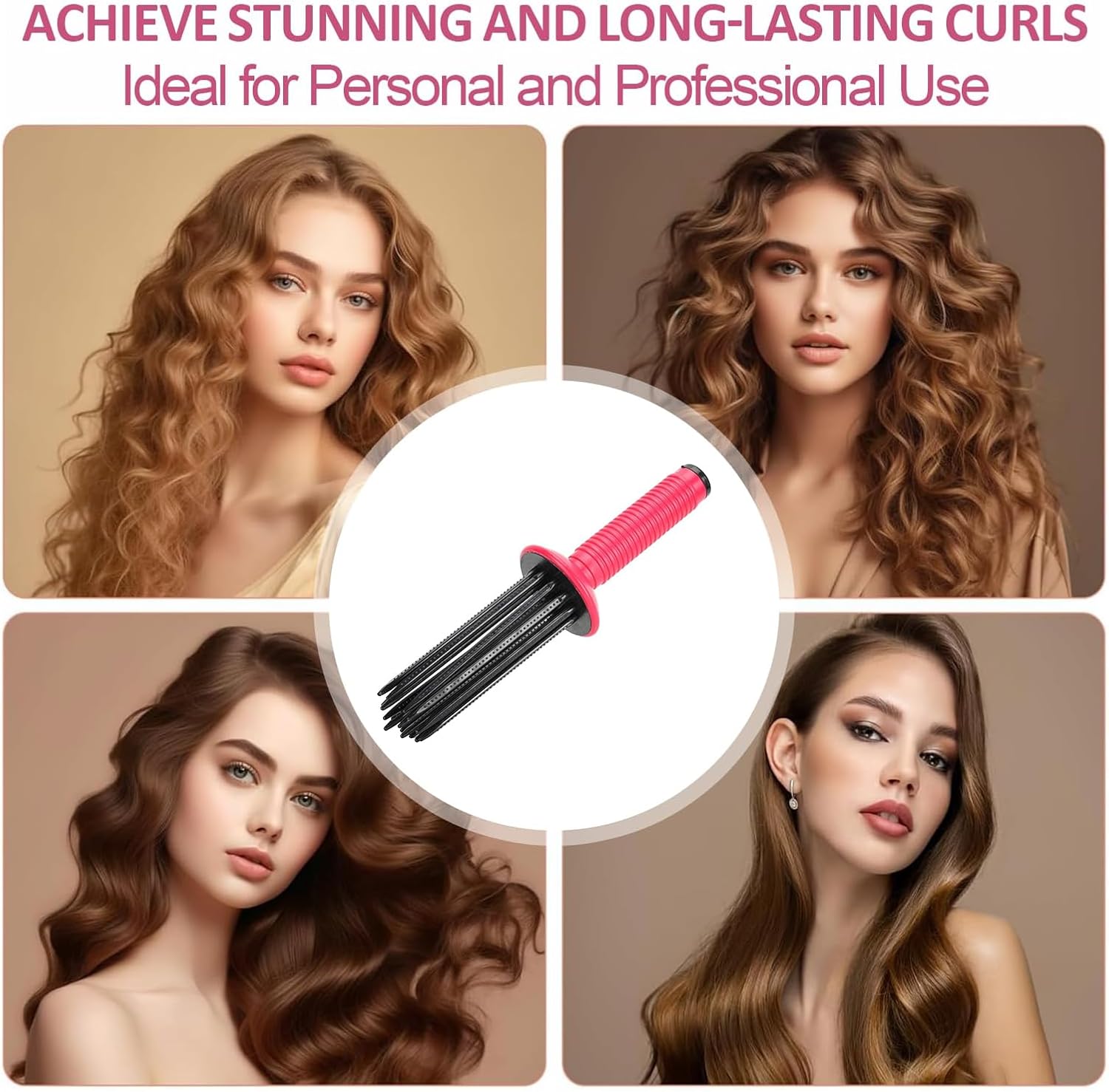 Brosse à Cheveux Bouclés : Style et Volume Instantanés – Image 7