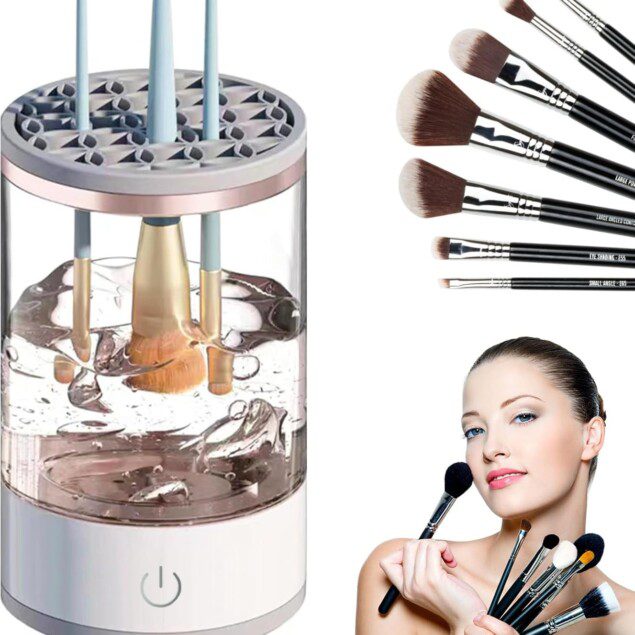 Nettoyeur de pinceaux de maquillage électrique : pour les passionnées de beauté à la recherche d'une solution rapide et efficace