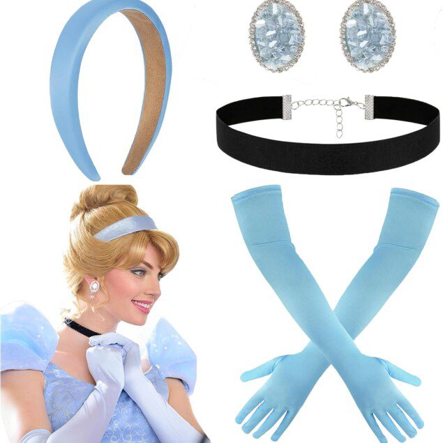 Costumes de princesse pour femme et fille : lot de 4 ensembles féeriques pour un carnaval inoubliable