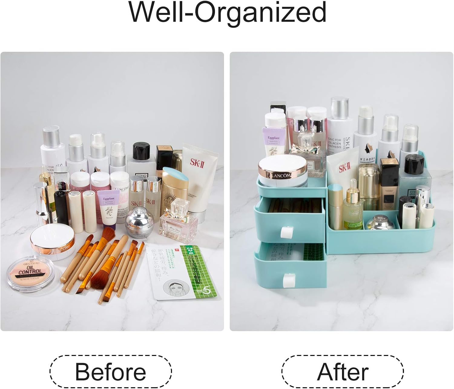 Rangement maquillage : l'organisateur de cosmétiques idéal pour une salle de bain toujours en ordre – Image 3