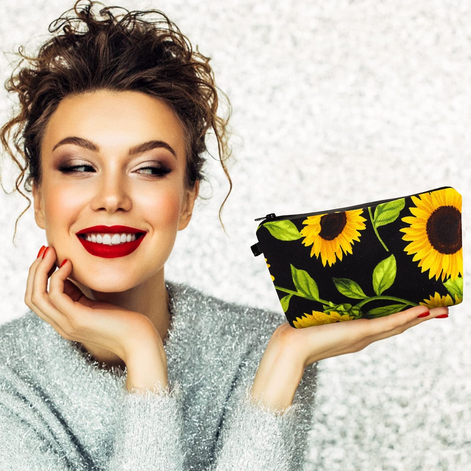Trousse de maquillage en toile : l'organiseur parfait pour femmes et filles en voyage – Image 6