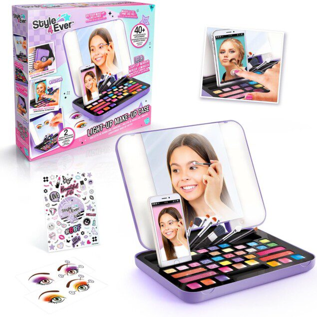 Mallette de maquillage LED : l'outil parfait pour les jeunes artistes créatifs