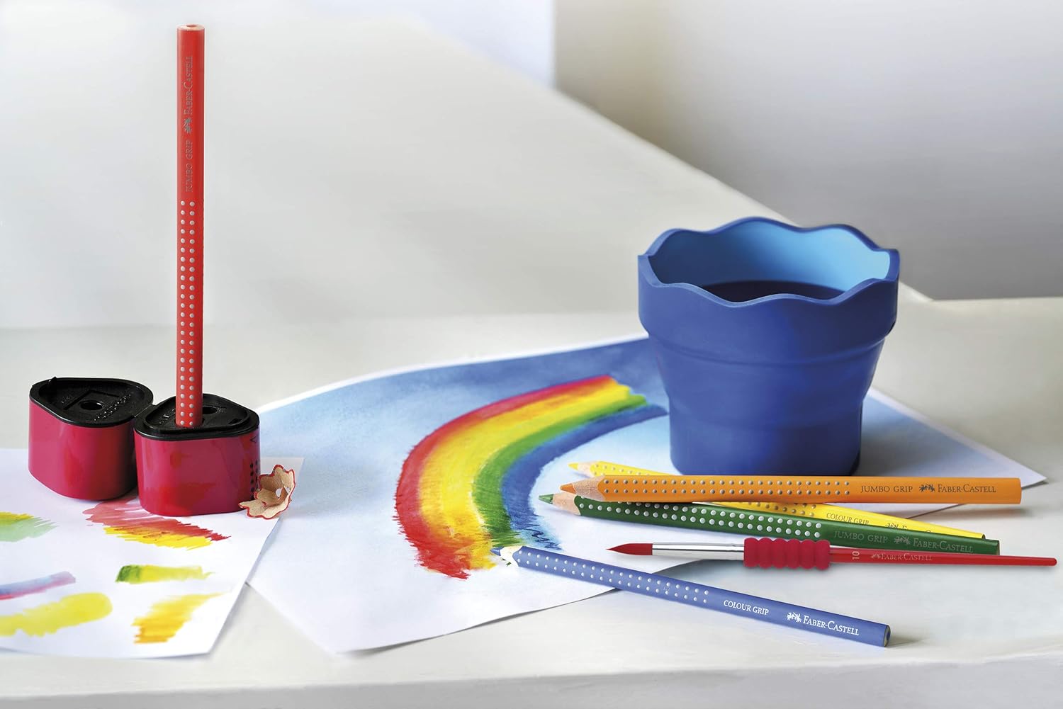 Pinceaux à manche souple pour artistes : maîtrisez la technique pastel avec ce set de 4 pièces – Image 7