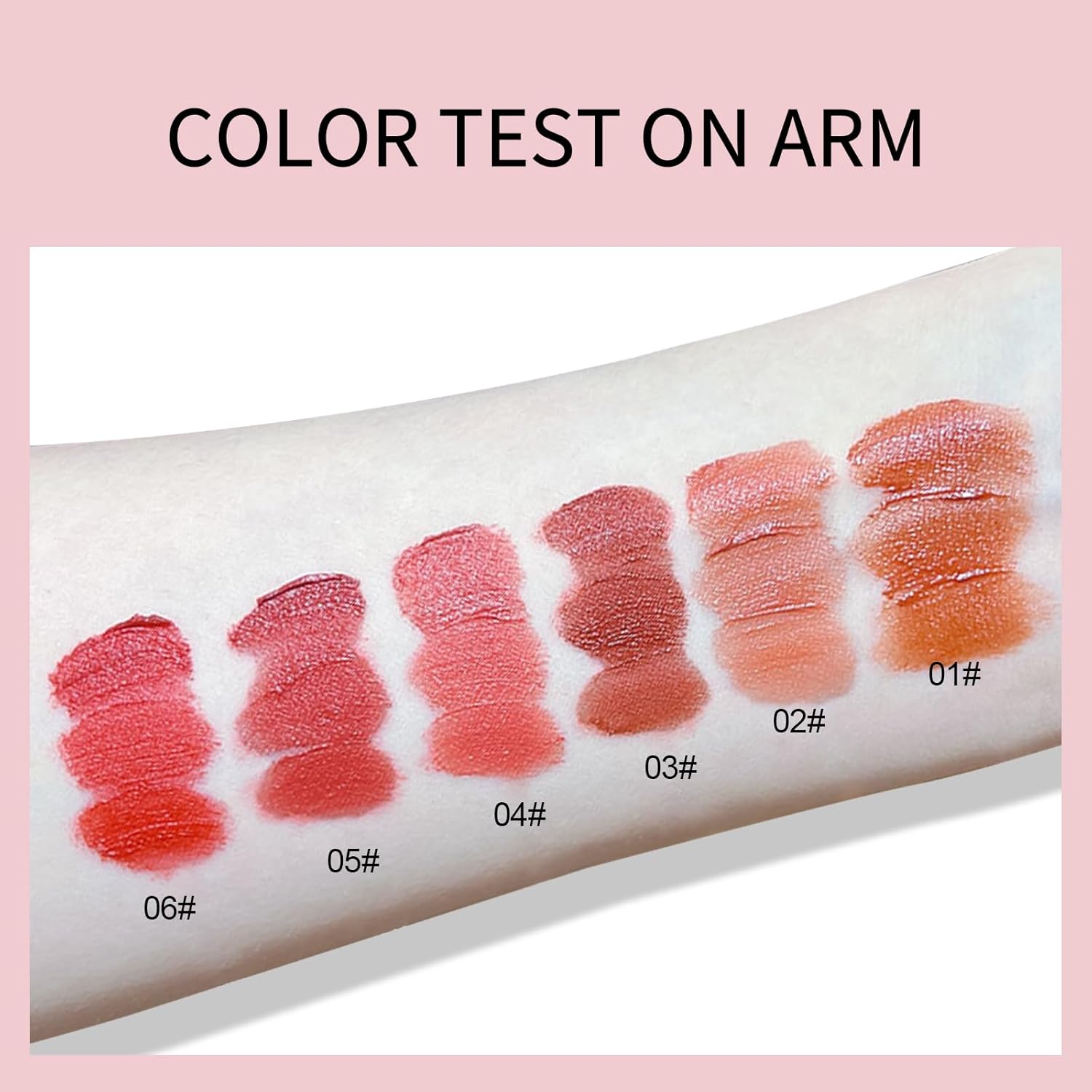 Rouges à lèvres liquides mats : le lot de 6 velours rouges pour un maquillage coréen longue durée et haute pigmentation – Image 3