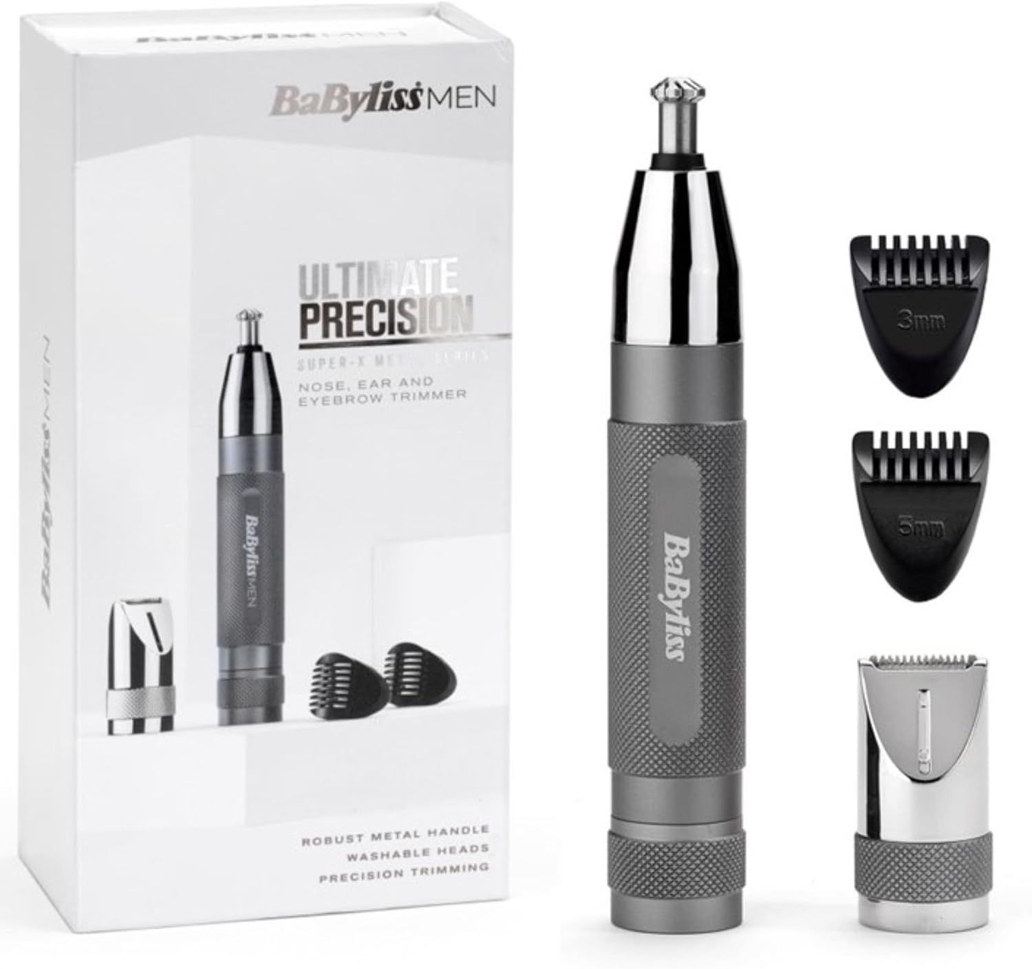Tondeuse de précision Super-X Metal : l’outil 3-en-1 idéal pour hommes soucieux de leur apparence