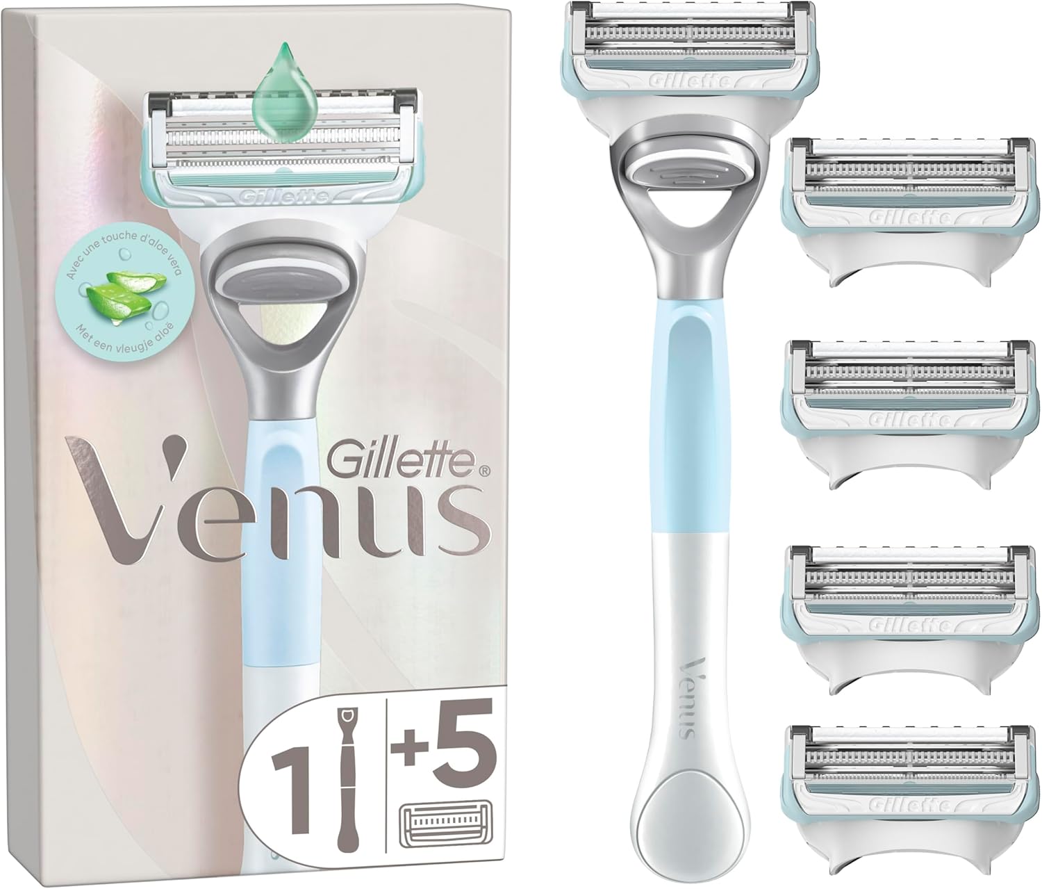 Rasoir Gillette Venus + Satin Care pour femmes, douceur et précision