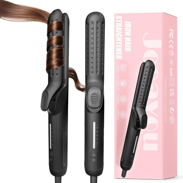 Fer à boucler à air froid 360° : le boucleur multifonction 2 en 1 pour un coiffage facile et longue tenue