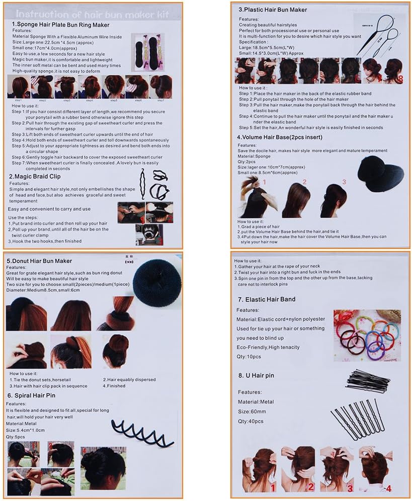 Accessoires de Coiffure : Set Pratique pour Filles – Image 7