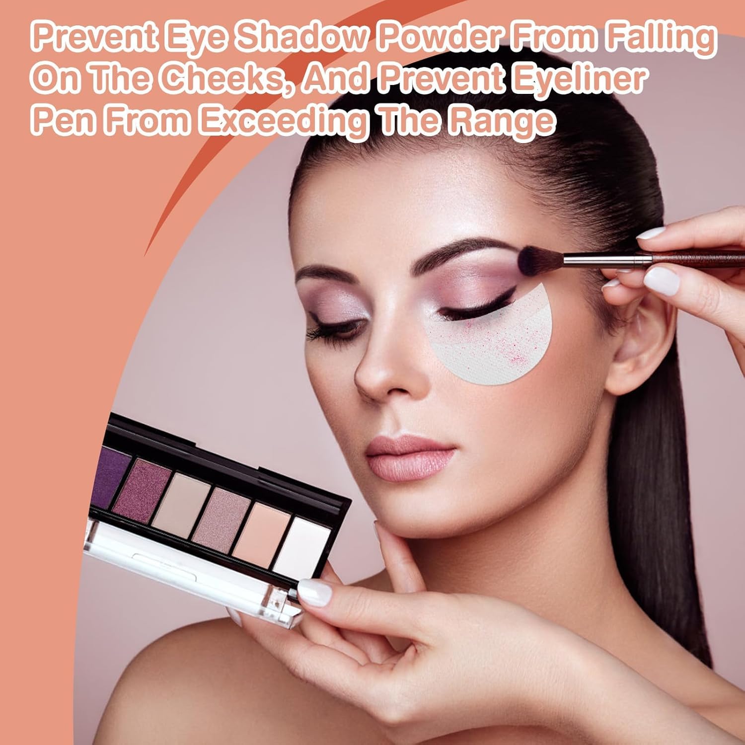 Autocollants fard paupières : protection parfaite pour un maquillage sans bavure Découvrez nos 150 autocollants fard paupières, le compagnon idéal pour les passionnées de maquillage, garantissant une application précise et un look impeccable. – Image 5