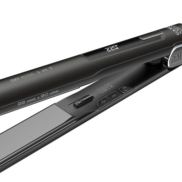 G-Style Oxy-Active : lisseur professionnel pour des cheveux brillants et une couleur durable   Température réglable de 150° à 230°C pour un coiffage sur mesure  