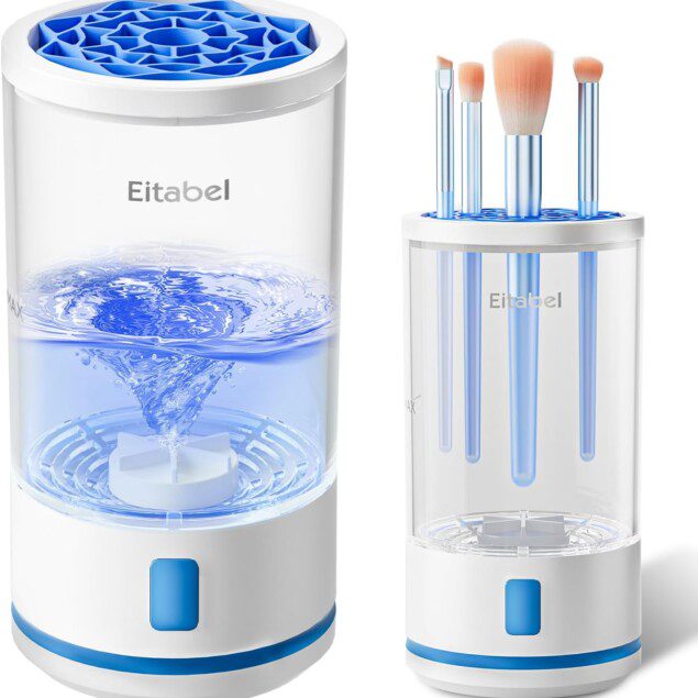 Nettoyeur électrique de pinceaux de maquillage : un nettoyage en profondeur pour les passionnées de beauté