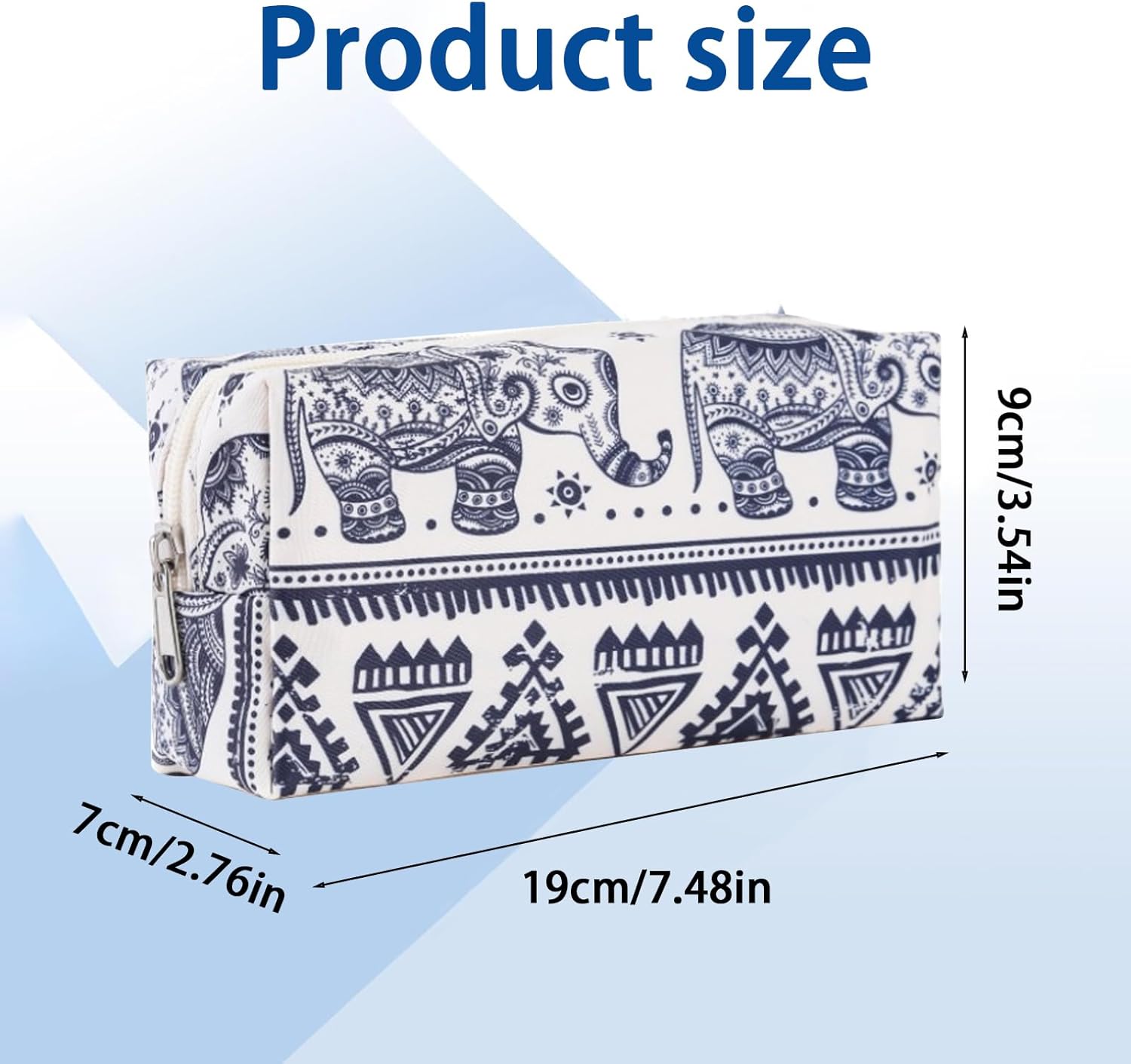 Petite trousse de maquillage élégante pour femme : parfaite pour le sac à main et les voyages – Image 4