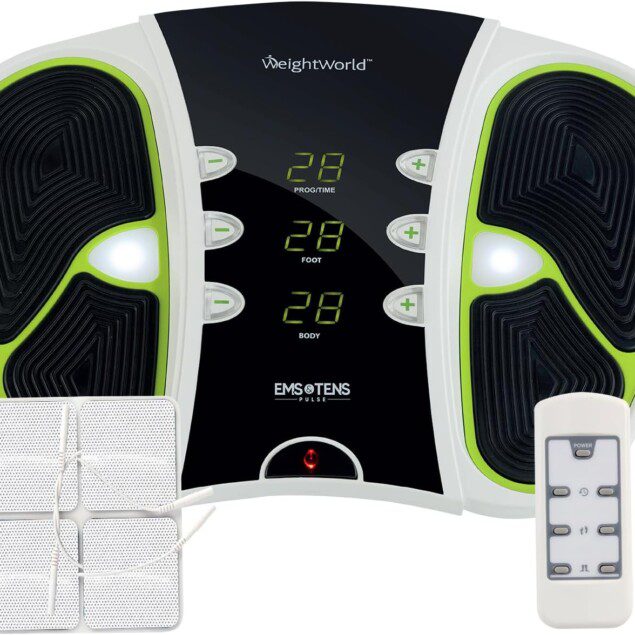 Masseur électrique pour jambes lourdes : 99 niveaux d'intensité pour un massage relaxant des pieds et du corps