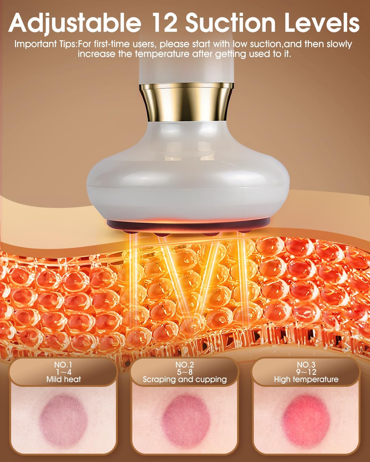 Appareil anti cellulite : masseur 12 vitesses pour un corps raffermi et sans douleurs – Image 4