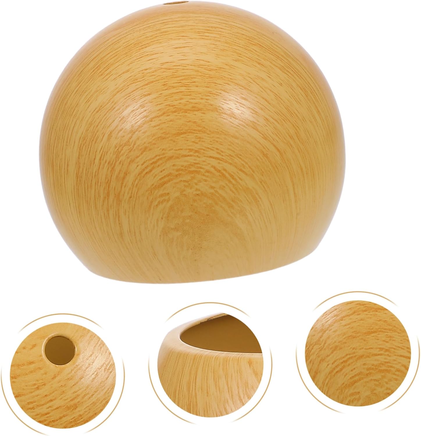 Pied de lampe globe en métal : l'élégance pour votre bureau avec une base légère en fer kaki – Image 9