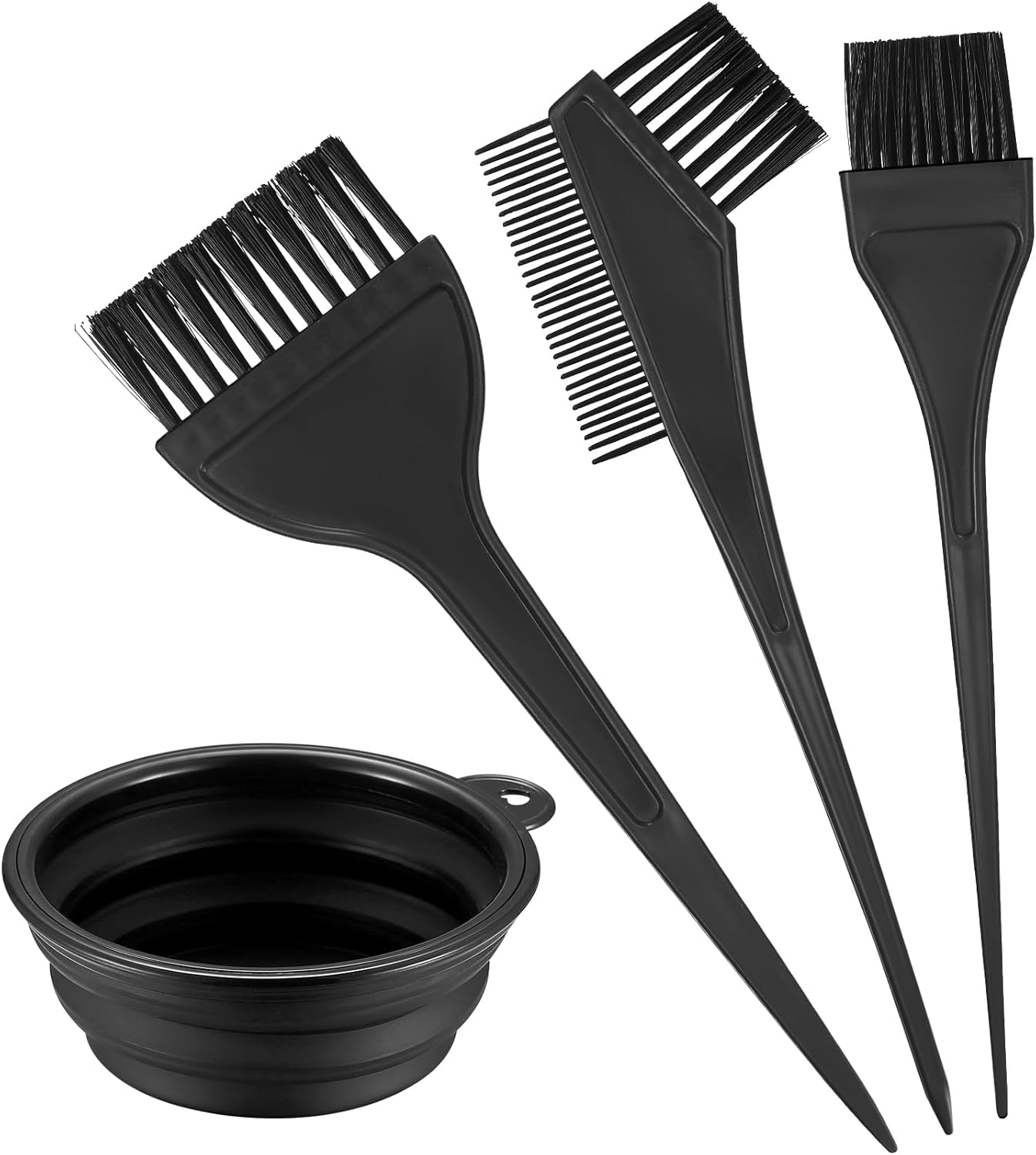 Pinceaux de coloration de cheveux : 4 pièces essentielles pour les professionnels de la coiffure  Transformez l'expérience de teinture avec ces outils innovants, offrant précision et facilité d'utilisation pour un résultat éclatant.