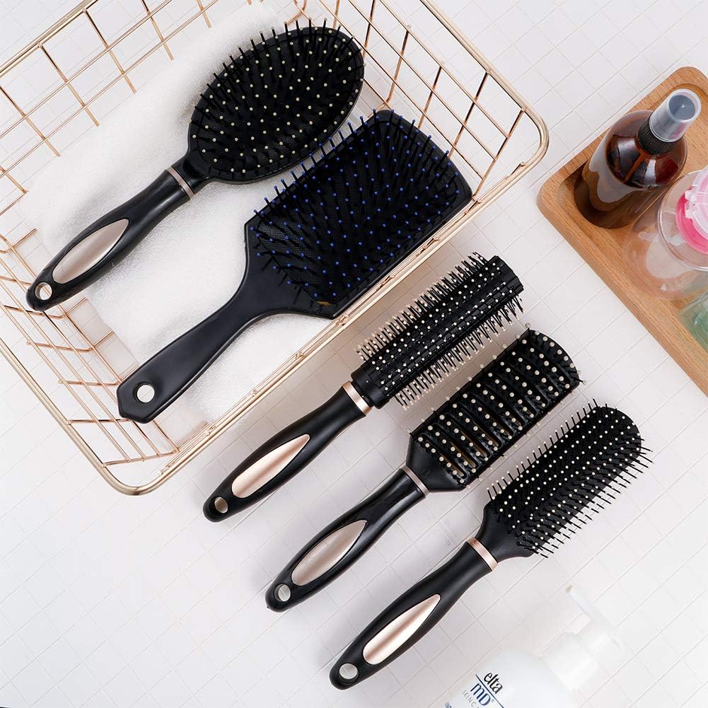 5 Brosses Anti-Casse Pour Cheveux Éblouissants – Image 6