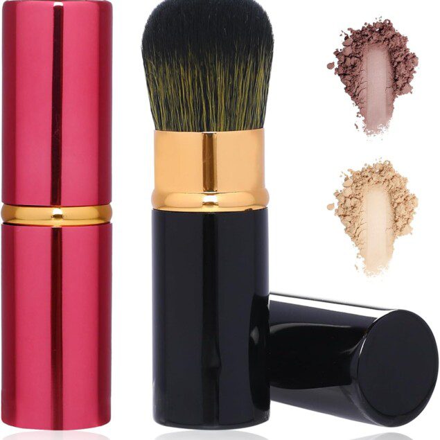 Pinceaux de maquillage rétractables Kabuki : l’accessoire idéal pour un teint parfait en voyage