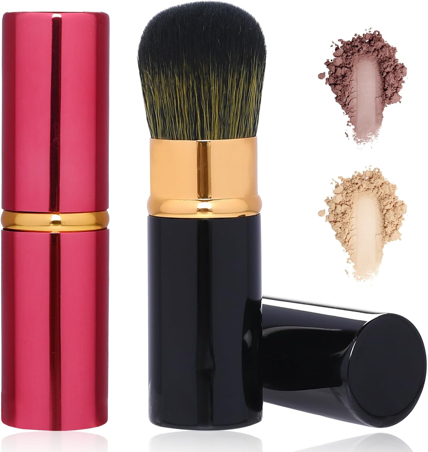 Pinceaux de maquillage rétractables Kabuki : l’accessoire idéal pour un teint parfait en voyage