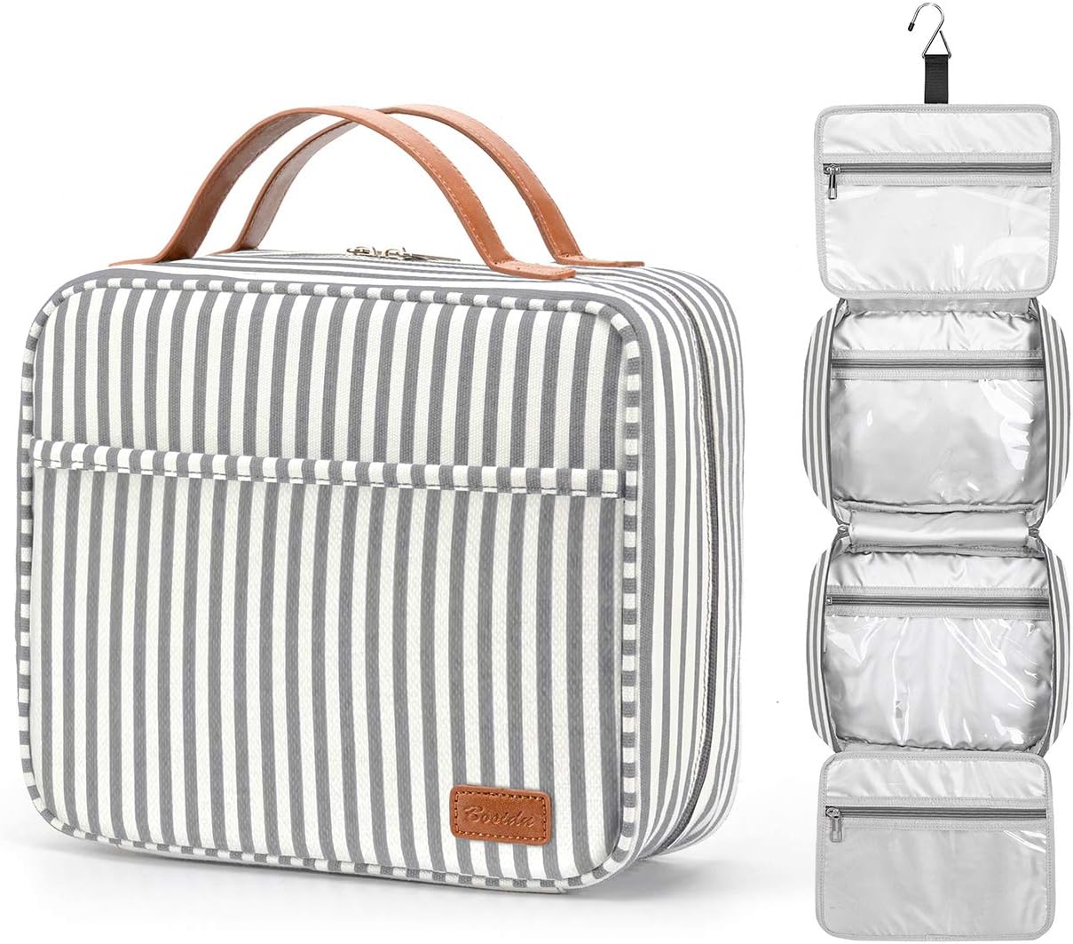 Trousse de toilette voyage pour femme : grande capacité, imperméable et suspendue pour un rangement pratique