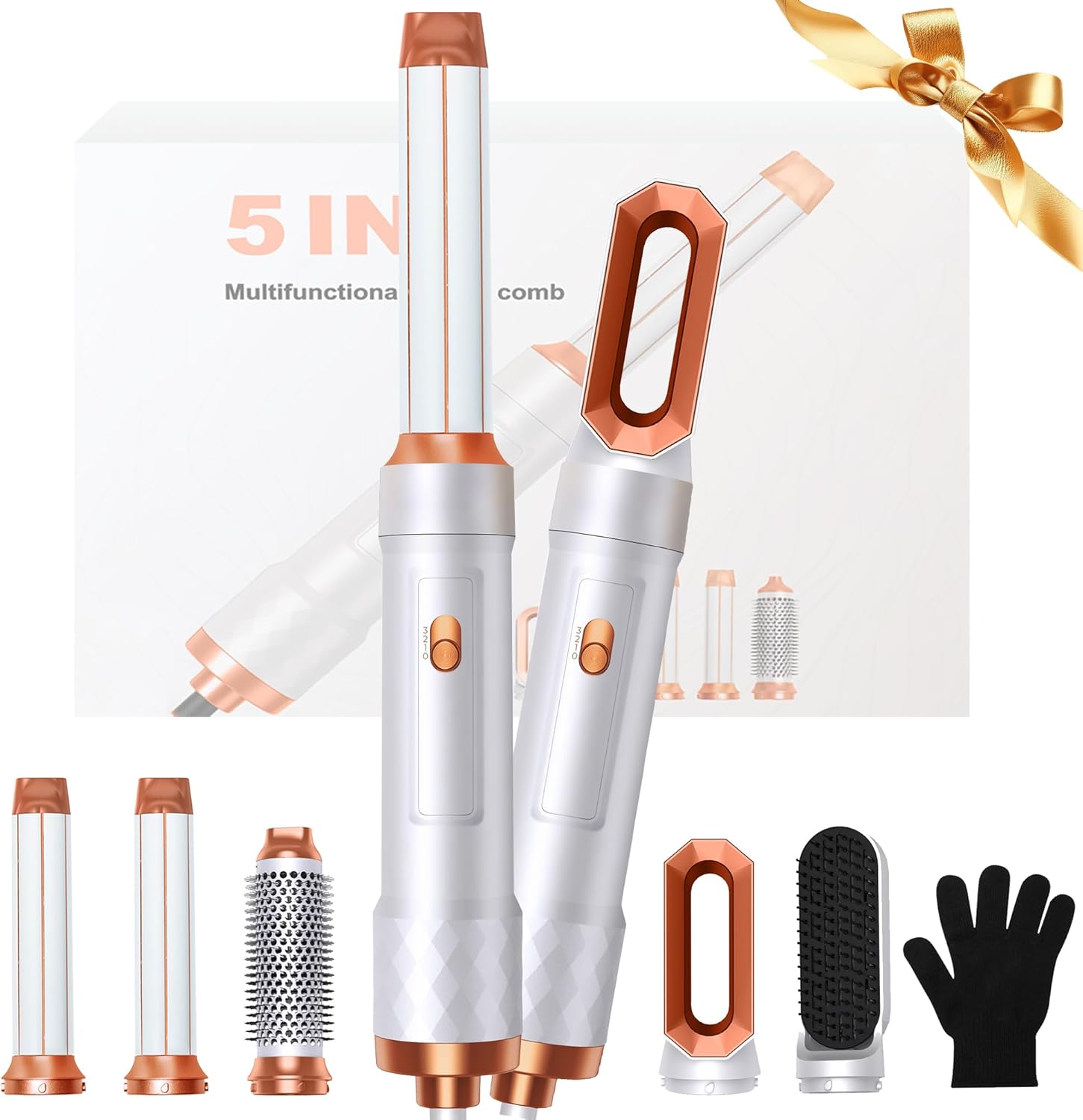 Airbrush 5 en 1 : l’outil incontournable pour coiffer, lisser et boucler vos cheveux avec facilité