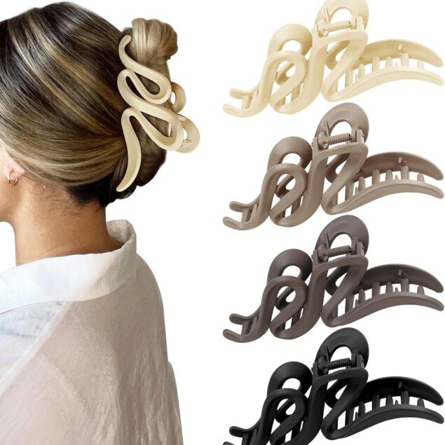 Pinces à cheveux antidérapantes pour femmes : élégance et maintien optimal au quotidien