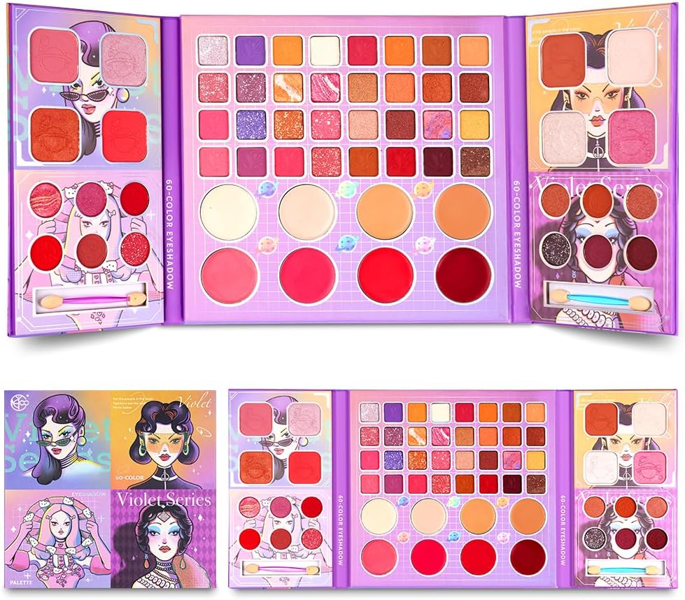Kit de maquillage enfant : 60 couleurs pour des heures de créativité et de plaisir en toute sécurité
