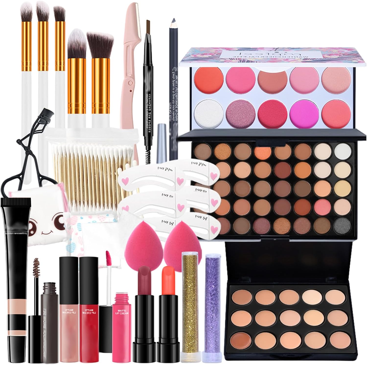 Ensemble cadeau de maquillage tout en un : 28 pièces pour sublimer les femmes et les filles avec style